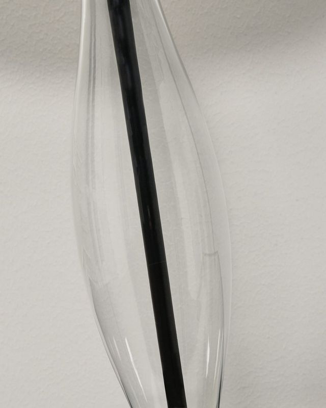 Signature Design by Ashley® Travisburg Clear/Black Table Lamp-2