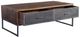 Porter International Designs Metropolitan Dark Brown Coffee Table-4