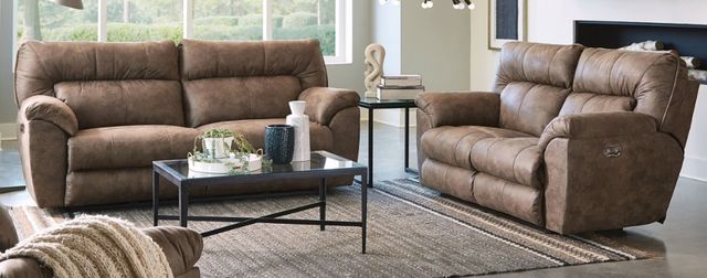 American Wholesale Furniture Hollins Coffee Power Reclining Sofa-1