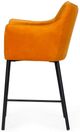 VIG Furniture Modrest Exodus Black/Orange Counter Stool-2