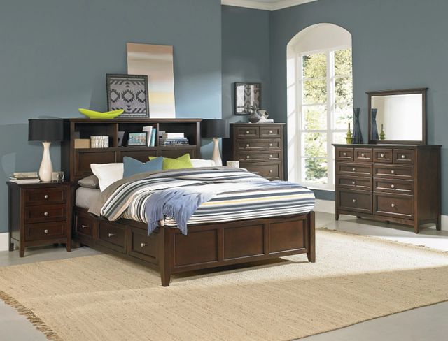 Whittier Wood® Furniture McKenzie Caffe 10-Drawer Dresser-2