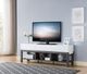 Brassex Inc. White/Grey 68'' TV Stand-3