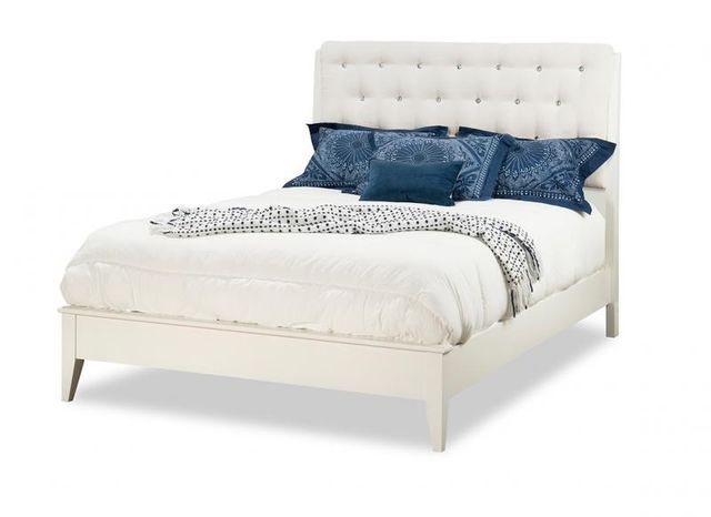 Handstone Monticello Single Bed with 15” Wraparound Footboard with Fabric Headboard-0