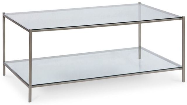 Bassett® Furniture Linville Champagne Cocktail Table-0