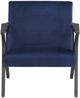 Homelegance® Coriana Navy Accent Chair-2