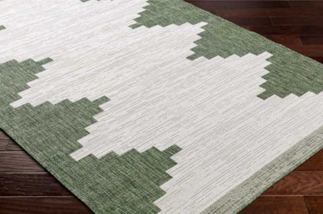 Surya Eagean Gray/Green 4'x6' Area Rug-2
