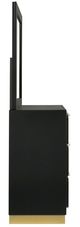 Coaster® Caraway Black Dresser and Mirror-2