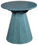 Horizon Home® Pyramid Turquoise Round End Table-0