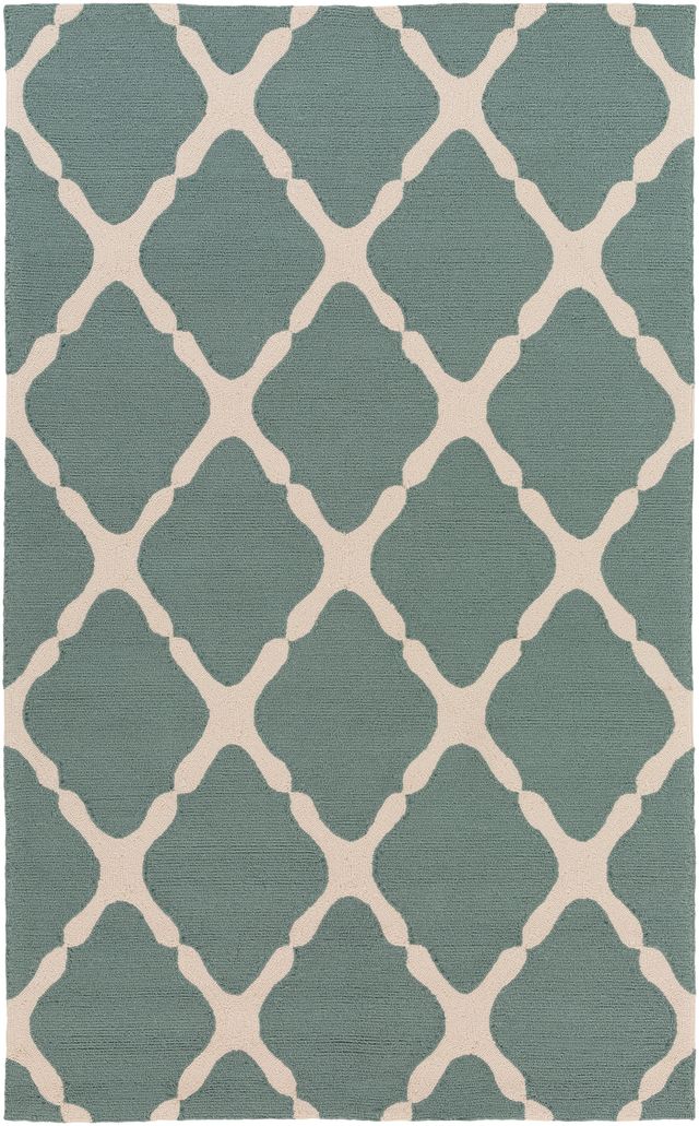 Surya Rain Teal 9'x12' Area Rug-0