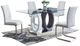 Global Furniture USA D1628 5-Piece White Dining Set-0