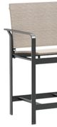 Homecrest™ Outdoor Living Customizable Elevate Aluminum/Fabric Outdoor Sling Balcony Stool-1