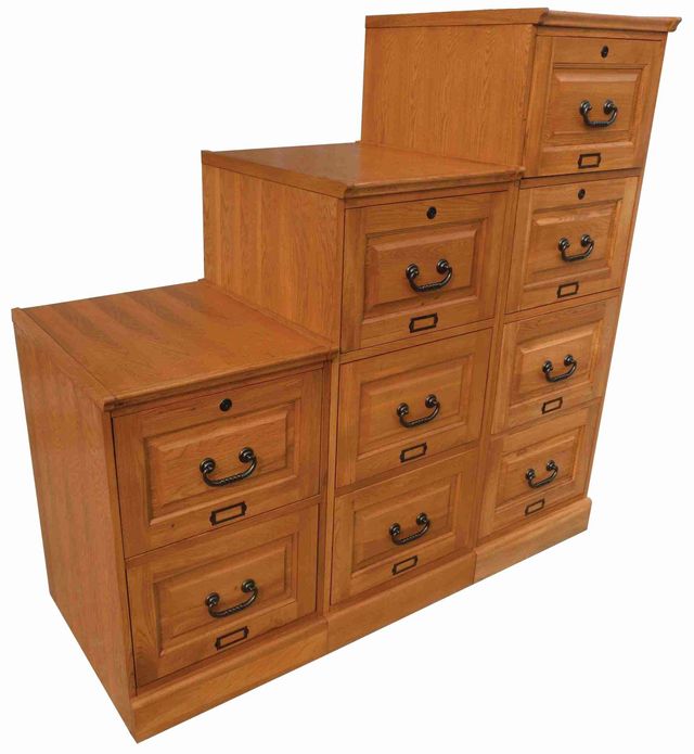 TEI Harvest Brown File Cabinet-0
