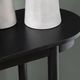 Crestview Collection Port Royal Natural Console Table with Black Base-5