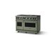 Viking® 7 Series 48'' Eucalyptus Pro Style Gas Range with Griddle-2