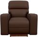 La-Z-Boy® Maddox Chestnut Power Rocking Recliner with Headrest and Lumbar-1