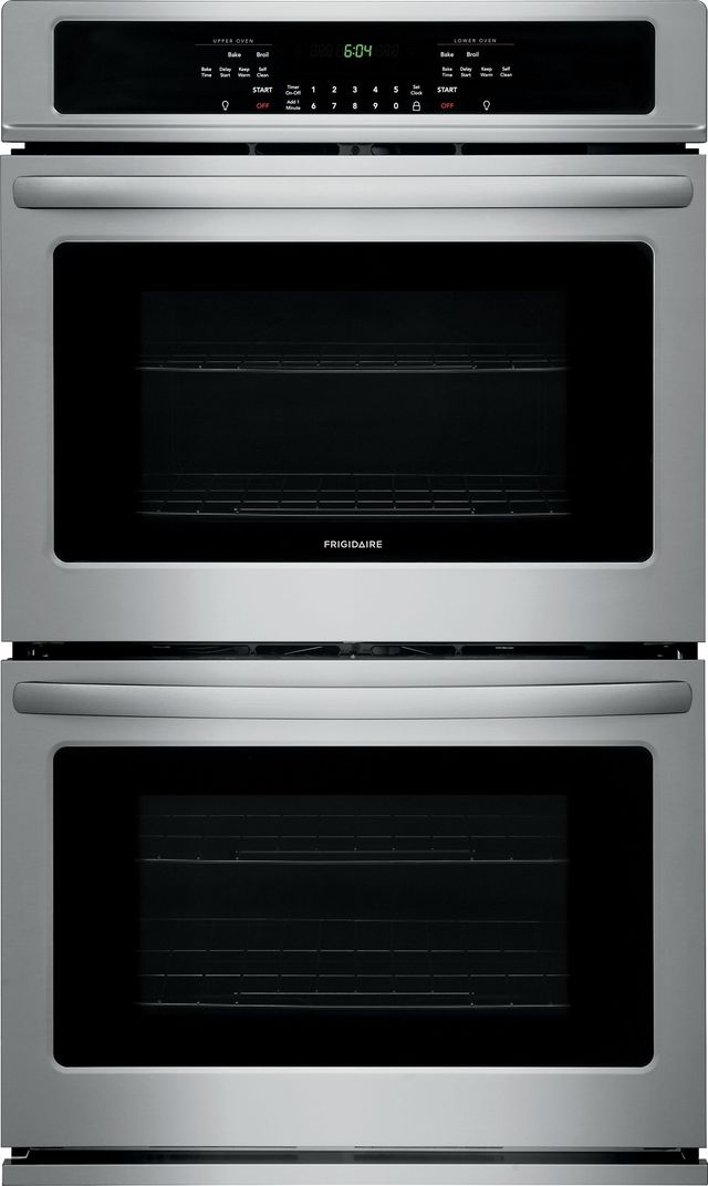 Frigidaire® 27" Stainless Steel Electric Built In Double Oven-0