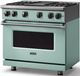 Viking® 7 Series 36" Splash Pro Style Liquid Propane Gas Range with Griddle-3