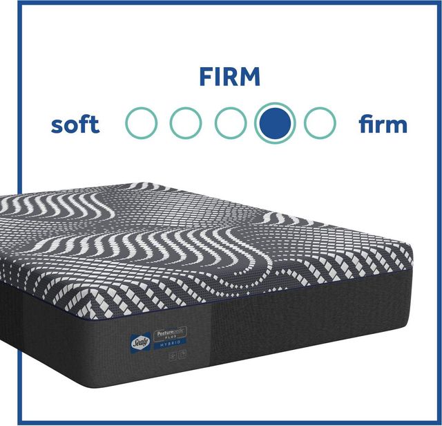 Sealy® Posturepedic® Plus High Point 14" Hybrid Firm Tight Top Queen Mattress-7