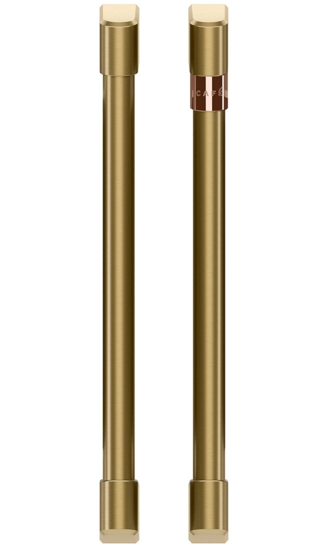 Café™ Brushed Brass Wall Oven Handle Kit-0