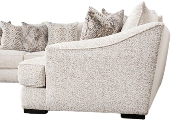 Furniture of America® Moorpark 3-Piece Off-White L-Shape Sectional-2