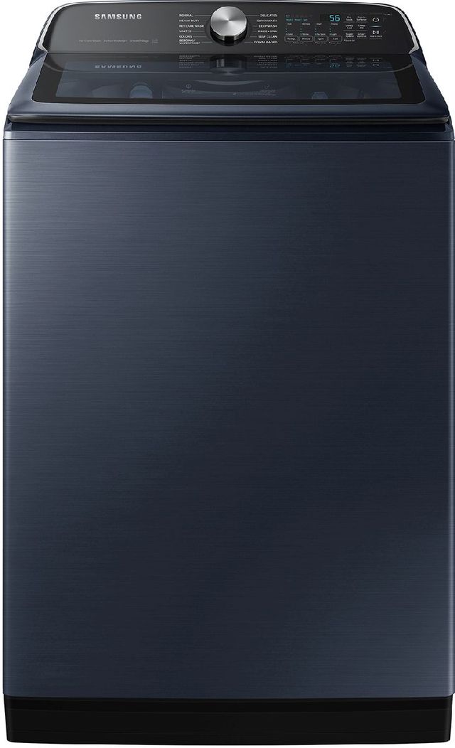 Samsung 5.4 Cu. Ft. Brushed Navy Impeller Top Load Washer