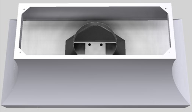 Vent-A-Hood® Designer Series 60" White Island Range Hood-2