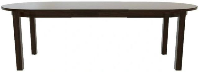 Mavin Customizable 42" x 72" Oval Extendable Dining Table with 2 Leaves-1