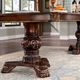 Furniture of America® Normandy Brown Cherry Dining Table-3