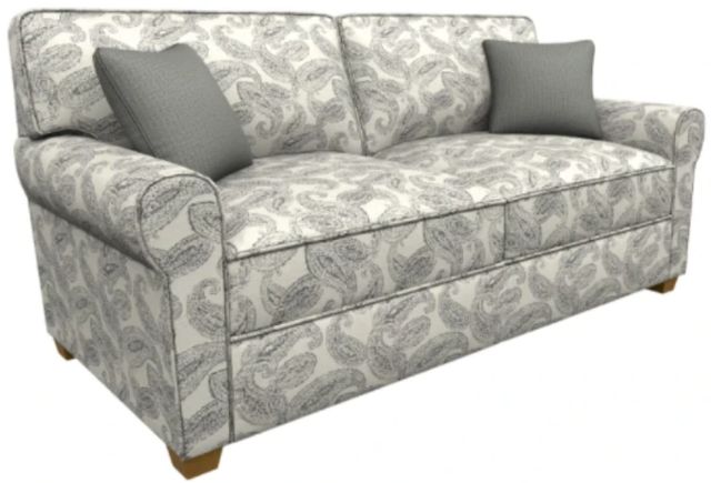 Best® Home Furnishings Customizable Shannon Full Memory Foam Sofa Sleeper with Honey Birch Legs-0