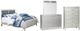 Signature Design by Ashley® Olivet 4-Piece Silver Queen Panel Bed Set-0