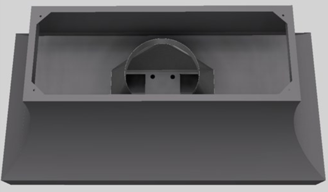 Vent-A-Hood® Designer Series 60" Gunsmoke Island Range Hood-1
