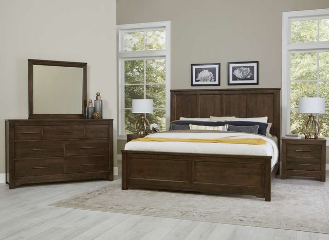 Artisan & Post by Vaughan-Bassett Crafted Cherry by Ben & Erin Napier Dark Cherry Dresser-2