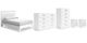 Signature Design by Ashley® Flannia 5-Piece White Full Panel Platform Bed Set-0