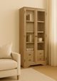 Bernards Tarrington Cashew Display Cabinet-5