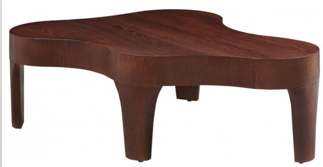 Meridian Furniture Oakley Bown Walnut Coffee Table-2