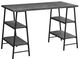 Monarch Specialties Inc. Grey Stone-Look Computer Desk-0
