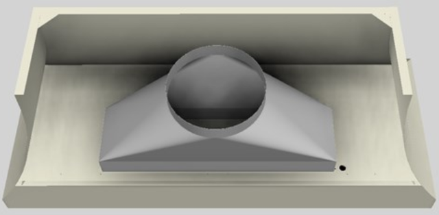 Vent-A-Hood® Designer Series 60" Biscuit Wall Mounted Range Hood-2