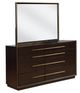 Coaster® Durango Smoked Peppercorn Dresser with Mirror-0