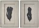 Crestview Collection Shadows Of Autumn 2-Piece Black Wall Art Set-0