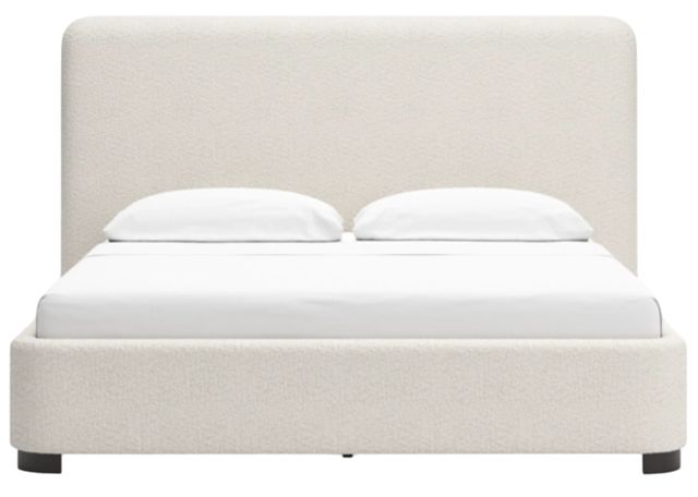 Signature Design by Ashley® Whittgate Beige King Upholstered Panel Bed-1
