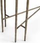Classic Home Jasmine Moonstone White Console Table-5