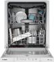 Bosch® 500 Series 24" White Top Control Built-In Dishwasher-2