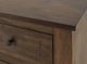 International Furniture Direct Parota III Barrel Brown Chest-5