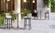Zuo® Modern Soleil Taupe Powder Coated Steel Bar Table-5