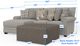 Jackson Furniture Livingston 3-Piece Linen Left Arm Facing Sectional with Ottoman-5