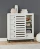 Aspenhome® Hyde Park White Paint Sliding Door Chest-1