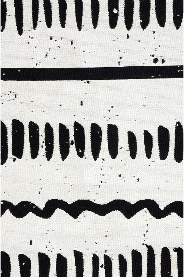 Renwil® Jasmine Black White 9' x 12'' Outdoor Area Rug-1