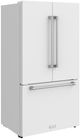Thor Kitchen Gordon Ramsay Series 36" White French Door Counter Depth Refrigerator with Ice Maker & Stainless Steel Hardware-4