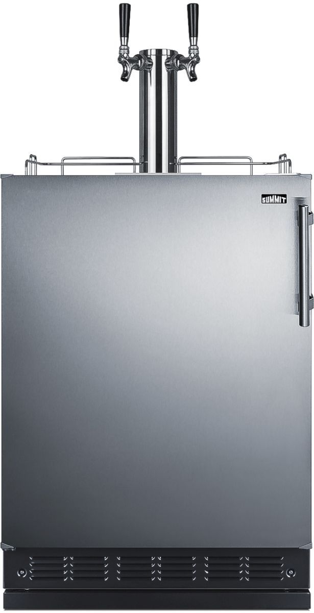 Summit® 24" Stainless Steel Cold Brew Coffee Kegerator-0