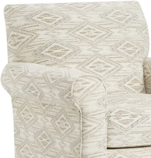Fusion Furniture Vibrant Vision Western Front Blanco Accent Chair-2